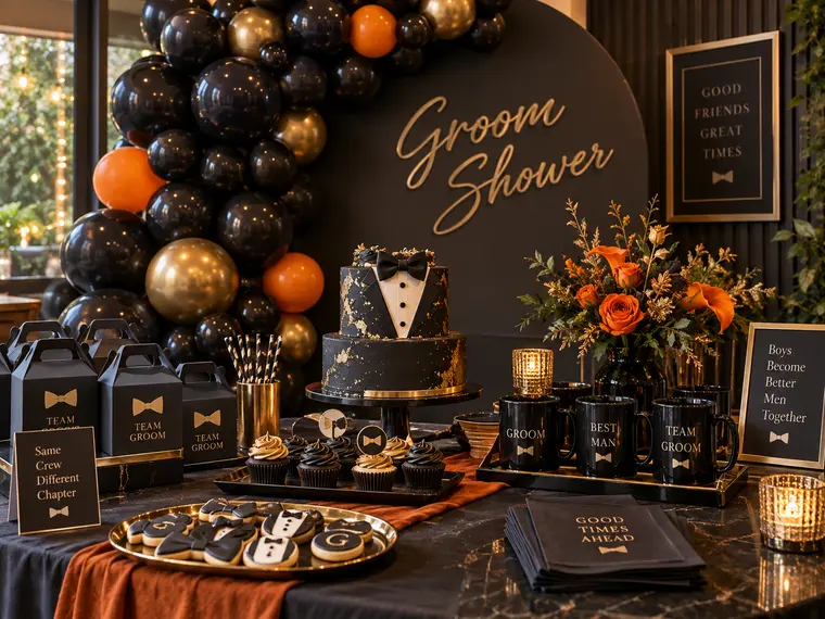Customized theme decoration created for a client celebration